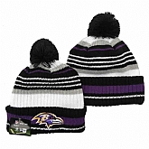 Baltimore Ravens Team Logo Knit Hat YD (12),baseball caps,new era cap wholesale,wholesale hats